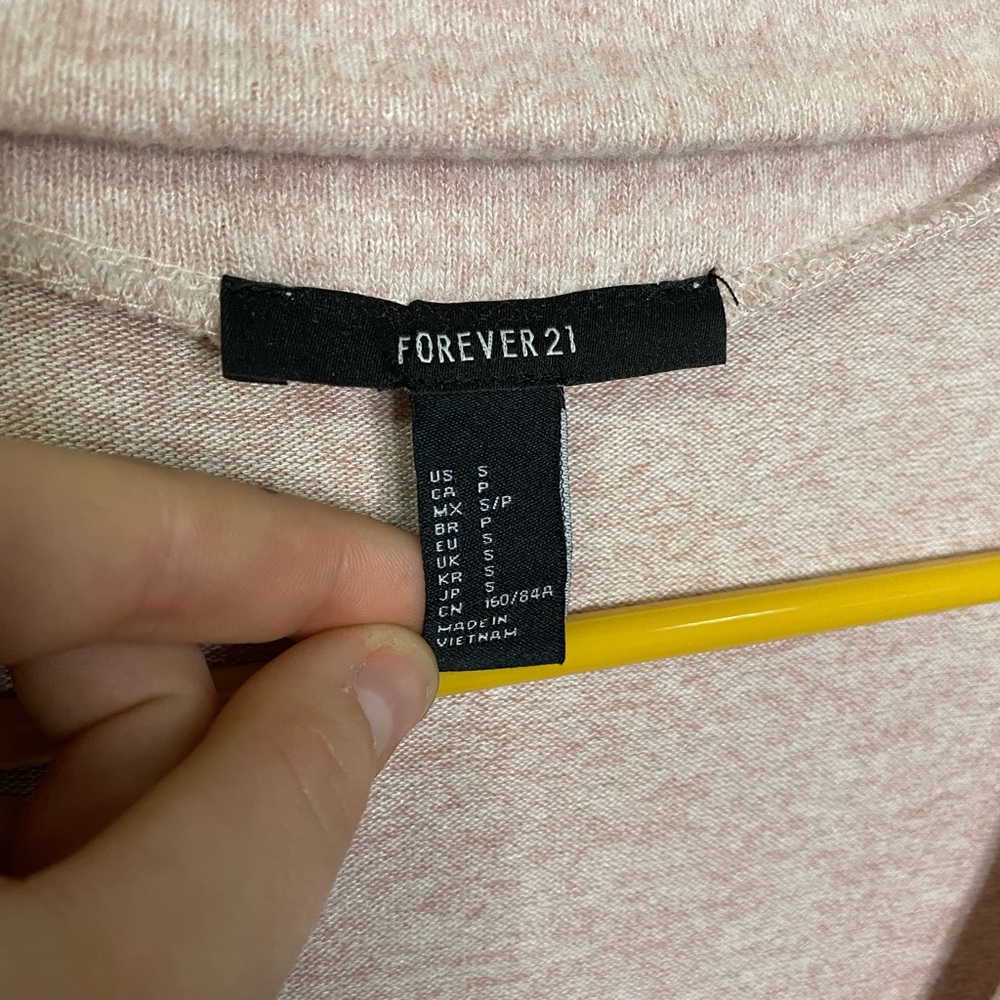 Pink Cutout Sweater - Picture 3 of 3